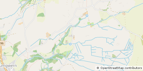 Map of Gwynedd
