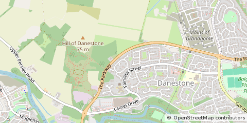 Map of Aberdeen, Aberdeenshire