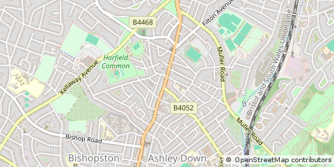Map of Bristol
