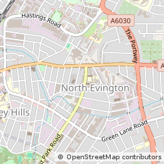 Map of Leicester
