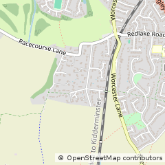 Map of Stourbridge, West Midlands