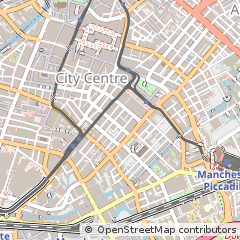 Map of Manchester