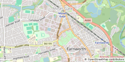 Map of Bolton