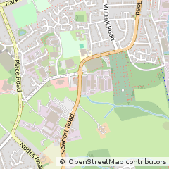 Map of Cowes, Isle of Wight