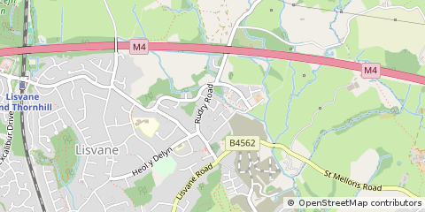Map of Cardiff