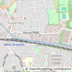 Map of West Drayton