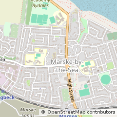 Map of Redcar, North Yorkshire