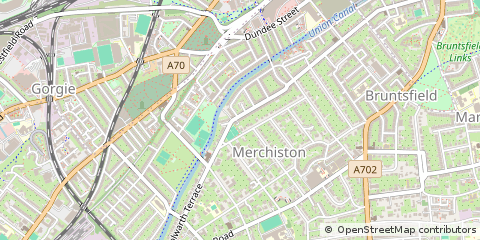 Map of Edinburgh