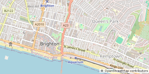 Map of Brighton