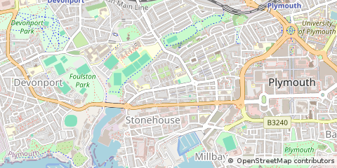 Map of Plymouth