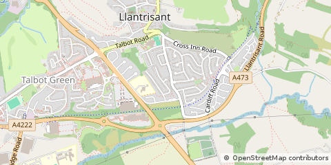 Map of Pontyclun