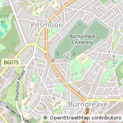 Map of Sheffield