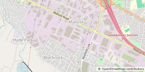 Map of Newtownabbey