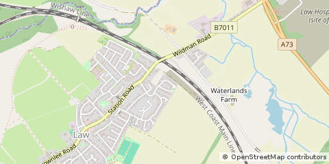 Map of Carluke