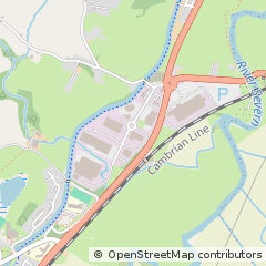 Map of Welshpool, Powys