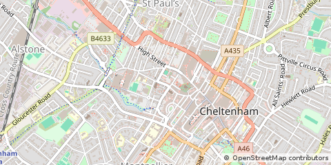 Map of Gloucestershire