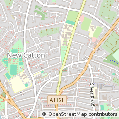 Map of Norwich, Norfolk