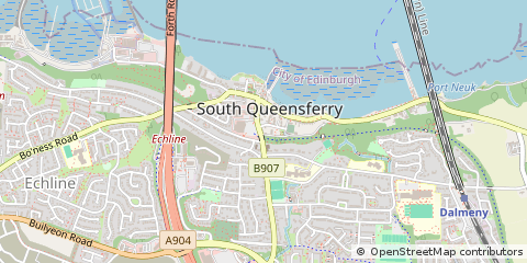 Map of South Queensferry