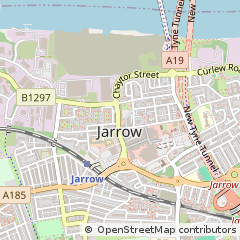 Map of Jarrow