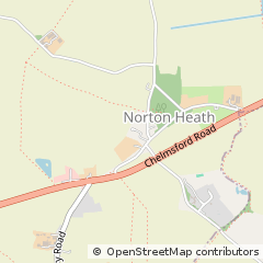 Map of Ingatestone, Essex