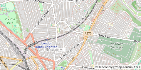 Map of Brighton