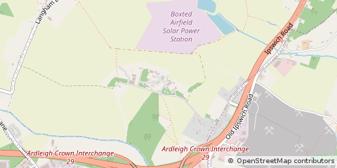 Map of Colchester, Essex