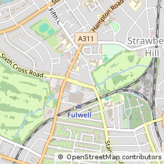Map of Twickenham