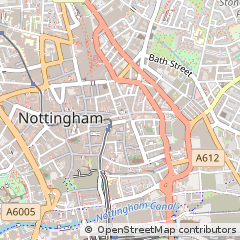 Map of Nottingham