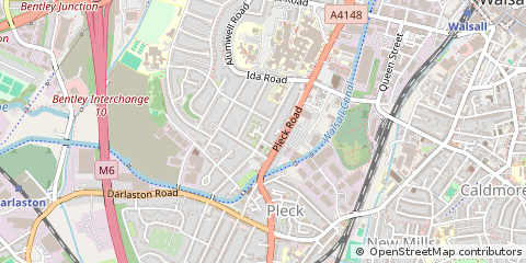 Map of West Midlands