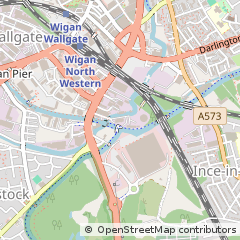Map of Wigan