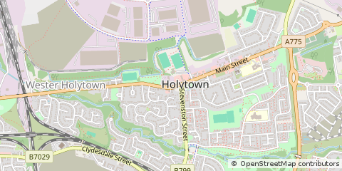 Map of Motherwell