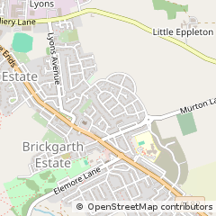 Map of Houghton LE Spring, County Durham