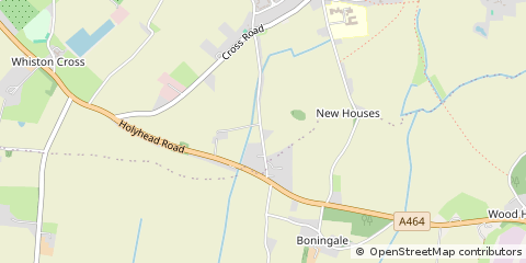 Map of Wolverhampton, West Midlands