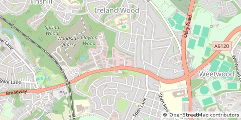 Map of Leeds