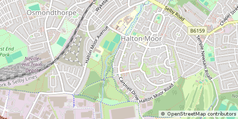 Map of Leeds
