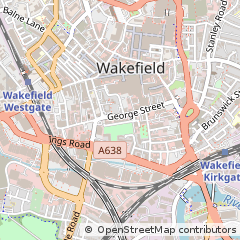 Map of Wakefield