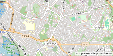 Map of Southampton