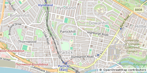 Map of Glasgow