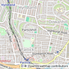 Map of Glasgow