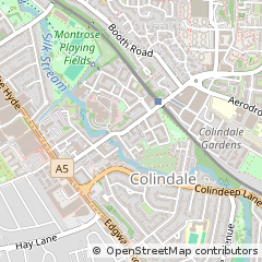 Map of Colindale, London