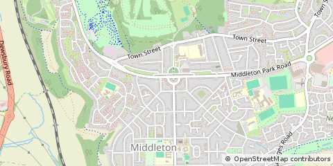 Map of West Yorkshire