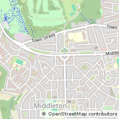 Map of West Yorkshire
