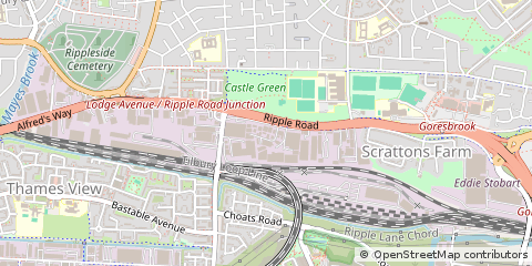 Map of Rainham
