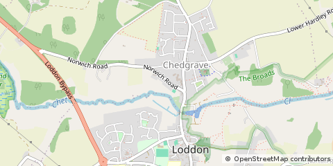 Map of Norwich, Norfolk