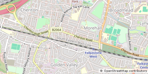 Map of Kent