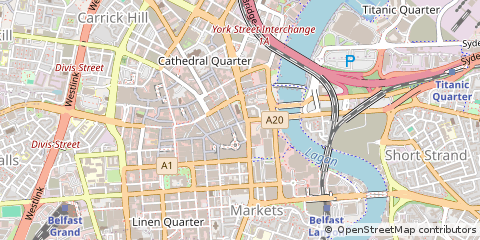 Map of Belfast