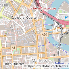 Map of Belfast