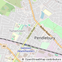 Map of Manchester, Greater Manchester