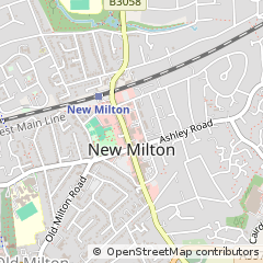 Map of NEW Milton, Hampshire