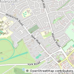 Map of Beverley, East Yorkshire